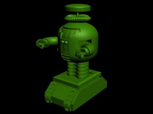 robot model Modèle 3D