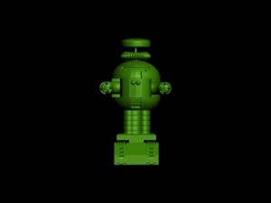 robot model Modèle 3D