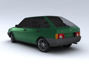 vaz 21093 Modèle 3D