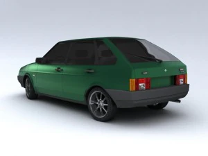 vaz 21093 3D Model