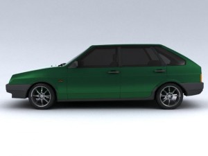 vaz 21093 Modèle 3D