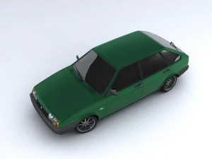 vaz 21093 3D Model