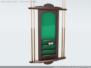 russian billiards 3Dモデル