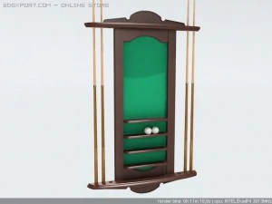 russian billiards 3D Model
