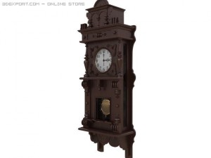 clock Modello 3D