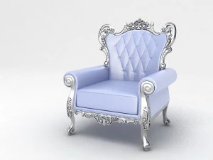 armchair karede 3D Model