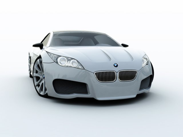 bmw concept by gtstudio 3D Model .c4d .max .obj .3ds .fbx .stl .blend 
