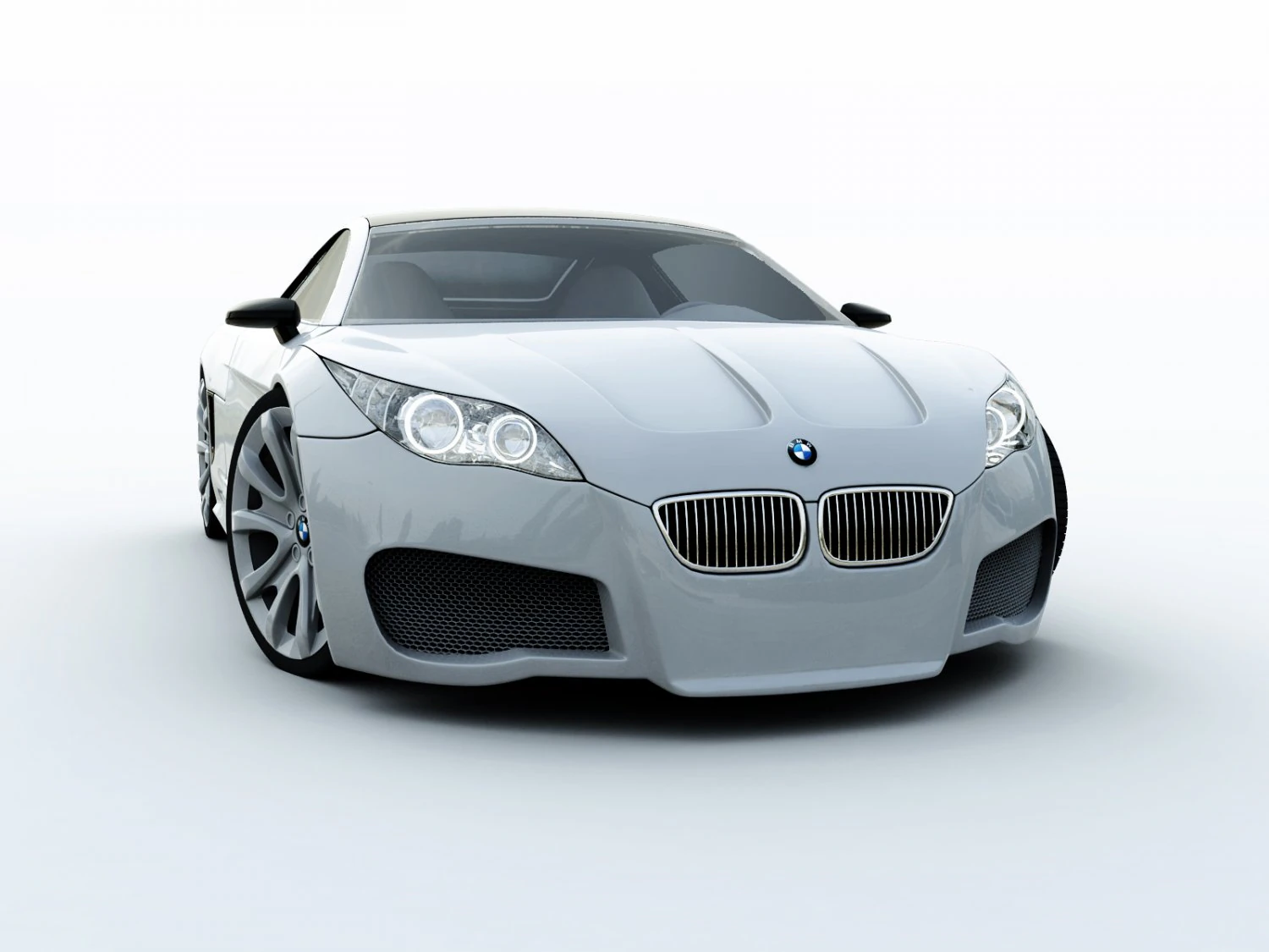 bmw concept by gtstudio 3D Model .c4d .max .obj .3ds .fbx .stl .blend 