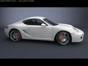 porsche cayman 2006 Modelo 3D
