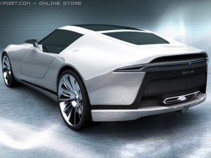 saab aero x concept 3D Model