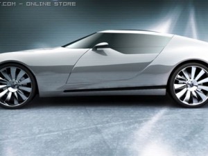 saab aero x concept 3D Model