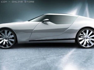 saab aero x concept 3D Model