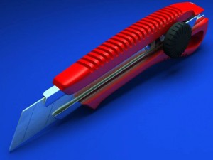 cutter knife 3Dモデル