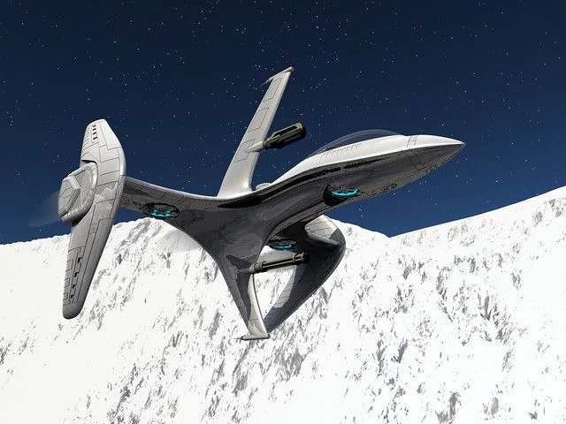 Flyer 3D Model .c4d .max .obj .3ds .fbx .stl .blend 