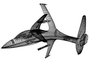 Flyer Model 3D