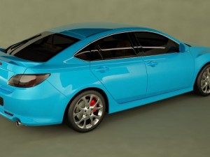 mazda 6 Modello 3D