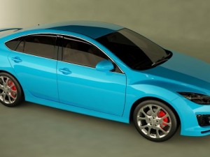 mazda 6 Modello 3D