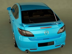 mazda 6 Modello 3D