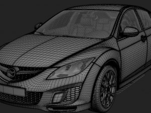 mazda 6 Modello 3D