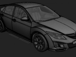 mazda 6 Modello 3D