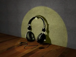 headphone Model 3D