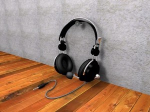headphone(@@) 3D Model