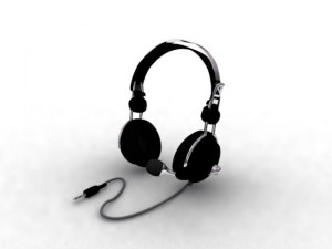 headphone(@@) 3D Model