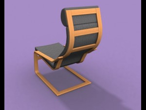 ikea chair 3D 模型