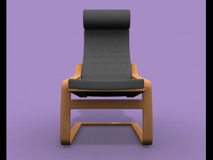 ikea chair 3D 模型