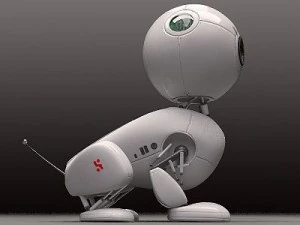 robô de brinquedo Modelo 3D