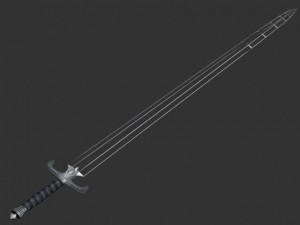 sword of vaelen 3D Model