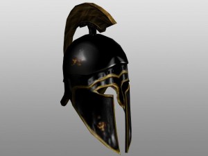 corinthian helm Modelo 3D