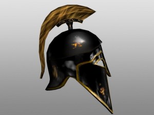 corinthian helm 3D मॉडल