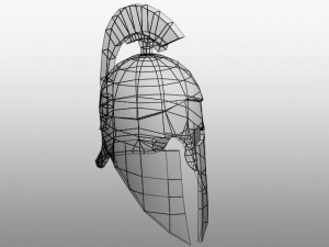 corinthian helm 3D मॉडल