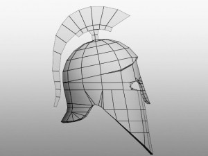 corinthian helm 3D मॉडल