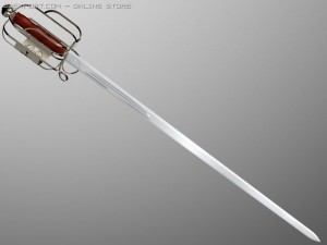 basket hilt broadsword Modelo 3D