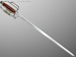 basket hilt broadsword 3D Model