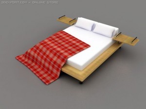 bed 3D-Modell