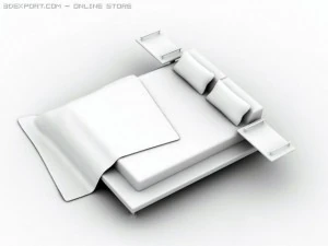 bed 3D Model