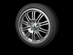 opona do bmw m3 Model 3D