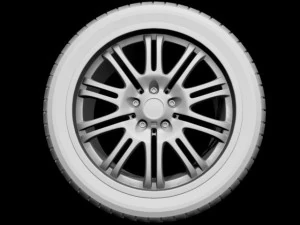 bmw m3 tire 3D Model