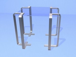 glass table 3D Модель