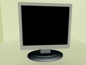 lcd monitor acer 3D Model