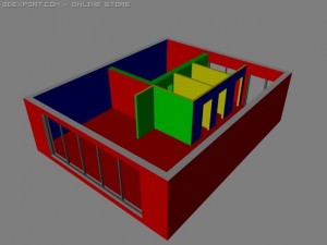 anne marie house 3D Model