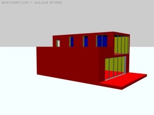 anne marie house 3D Model