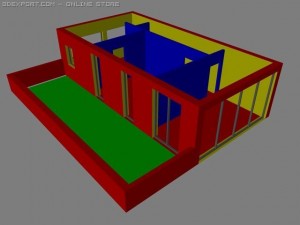 anne marie house 3D Model