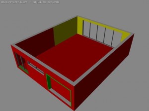 anne marie house 3D Model