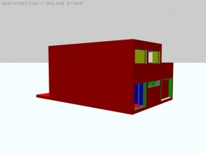 anne marie house 3D Model