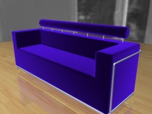 three seater 02 Model 3D