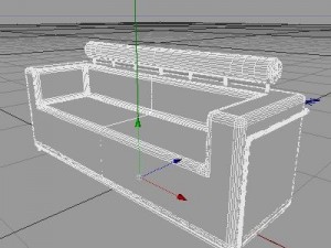 three seater 02 3D Model